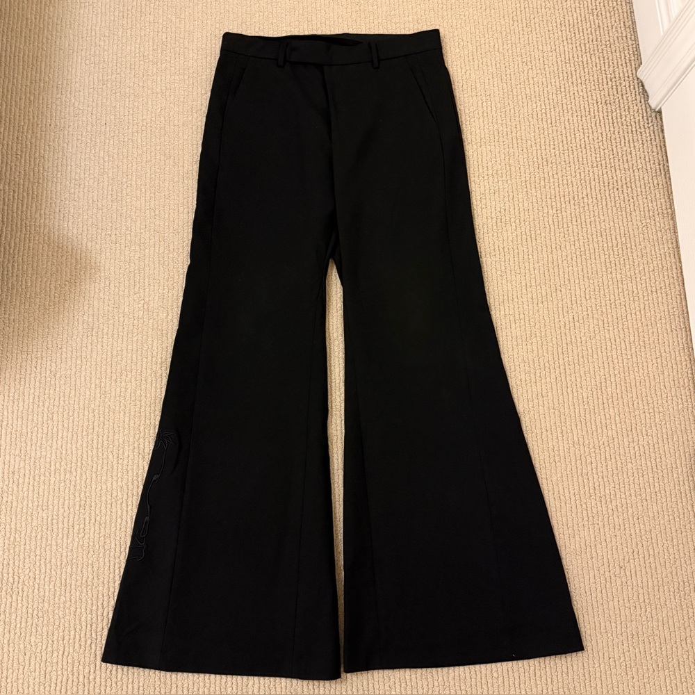 Vintage flared dress pants